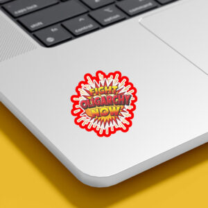 Fight Oligarchy Now! 2025 Sticker, Car Magnet