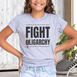 Fight Oligarchy, Protest Activist Rally T-Shirt