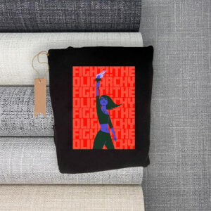 Fight The Oligarchy Art T-Shirt