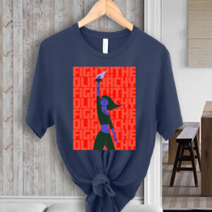 Fight The Oligarchy Art T-Shirt