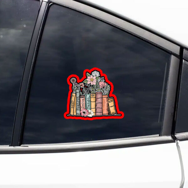 Floral FDT 8647, Foxtrot Delta Tango Sticker, Car Magnet