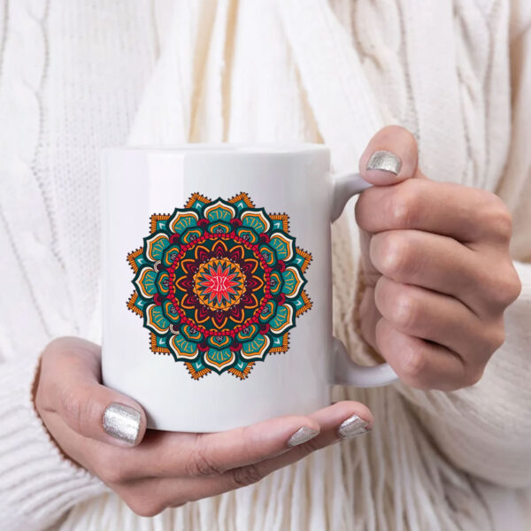 Floral FDT 8647 - Mandala Flower Fck Trump Mugs