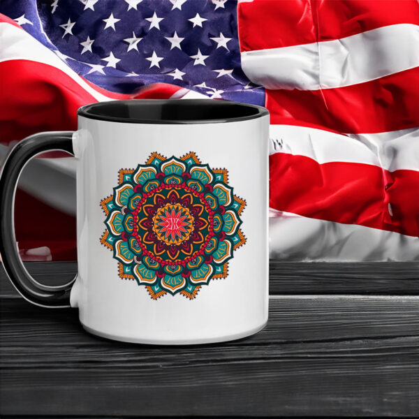 Floral FDT 8647 - Mandala Flower Fck Trump Mugs