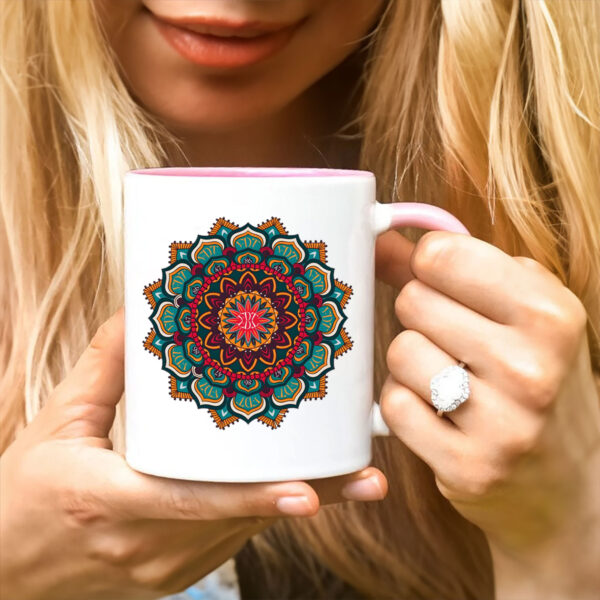 Floral FDT 8647 - Mandala Flower Fck Trump Mugs