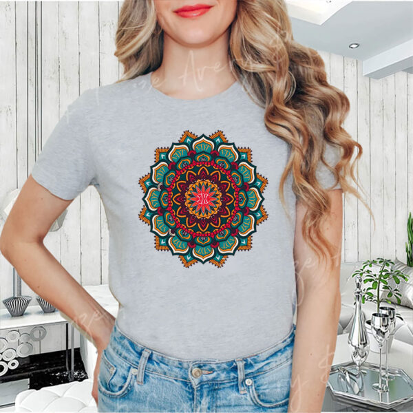 Floral FDT 8647 - Mandala Flower Fck Trump T-Shirts