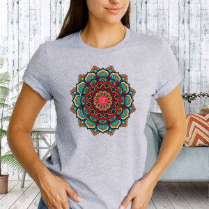 Floral FDT 8647, Mandala Flower F*ck Trump T-Shirt