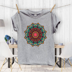 Floral FDT 8647 - Mandala Flower Fck Trump T-Shirts