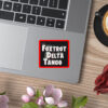 Floral Foxtrot Delta Tango Sticker, Car Magnet, Anti-Trump