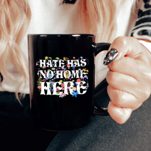 Floral Hate Has No Home Here Anti Trump 2025 Mug