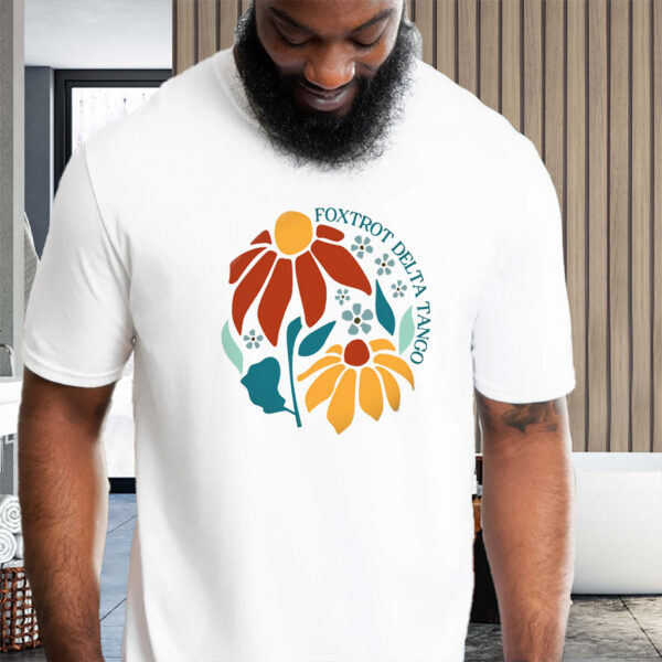 Foxtrot Delta Tango, Floral Flair 2025, Anti Trump T-Shirt