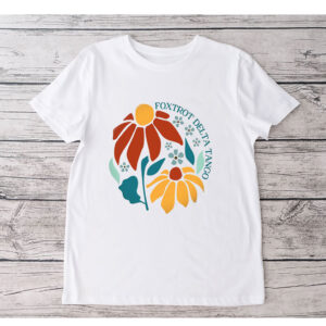 Foxtrot Delta Tango, Floral Flair 2025, Anti Trump T-Shirt