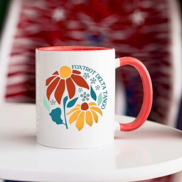Foxtrot Delta Tango - Floral Flair 2025 Mug