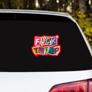 Fuck Trump, Protect Our Rights, Stop Project 2025, Hands Off Sticker, Car Magnet