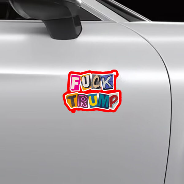 Fuck Trump, Protect Our Rights, Stop Project 2025, Hands Off Sticker, Car Magnet