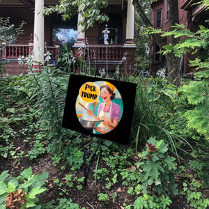 Fuck Trump, Trump is a Fascist 2025 Yard Sign