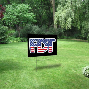 Funny Anti Trump, Fuck Trump Political Activist 2025 Yard Sign