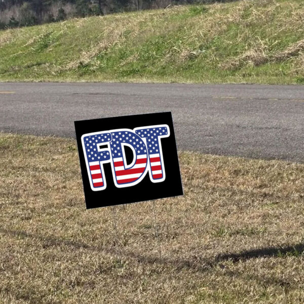 Funny Anti Trump, Fuck Trump Political Activist 2025 Yard Sign