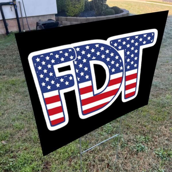Funny Anti Trump, Fuck Trump Political Activist 2025 Yard Sign