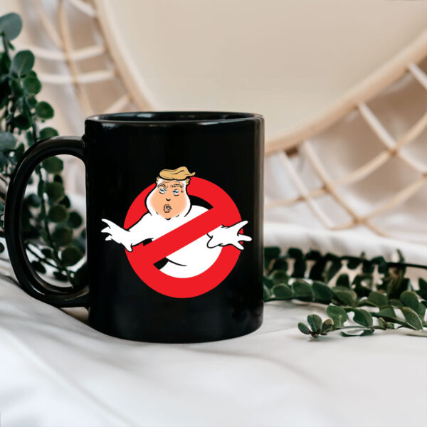 Funny Trump Ghostbusters Parody - Trumpbusters No MAGA Halloween Ghost Anti-Trump Mug