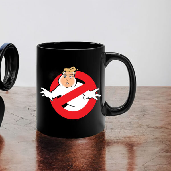 Funny Trump Ghostbusters Parody - Trumpbusters No MAGA Halloween Ghost Anti-Trump Mug
