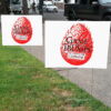 Game of Trumps - No Crown for Clowns – Political Parody Anti Trump Yard Sign