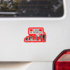 Go Back We Screwed Up - Anti Trump 2025 Sticker, Car Magnet