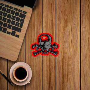 Goth Subtle Fuck Trump - 8647 FDT Skull Crossbones Trump Sucks Anti-Trump Anti Maga Sticker, Car Magnet