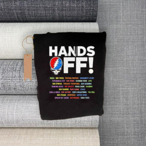 Grateful Dead Hands Off We Are Not R Threat We Are A Vibe T-Shirt