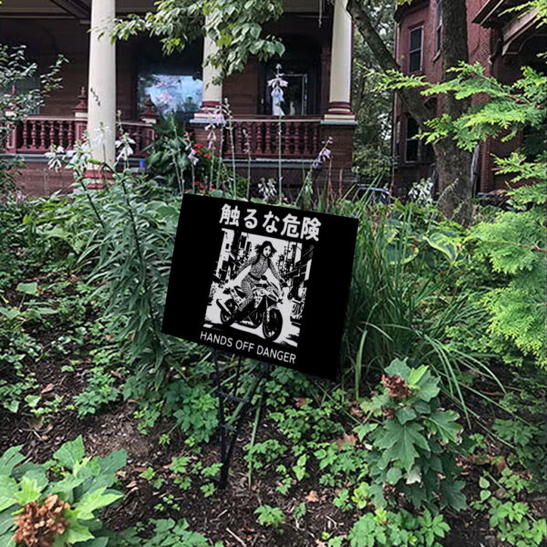 Hands Off Danger 2025 Anti Trump Yard Sign
