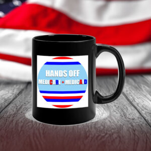 Hands Off Medicare Medicaid Oversized Mug
