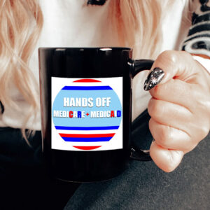 Hands Off Medicare Medicaid Oversized Mug