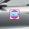 Hands Off Medicare Medicaid Oversized Sticker, Car Magnet