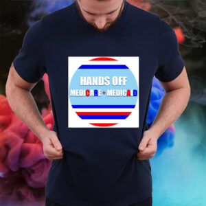 Hands Off Medicare Medicaid Oversized T-Shirt