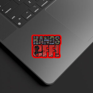 Hands Off Protest Anti Trump, Political Activism 2025 Sticker, Car Magnet