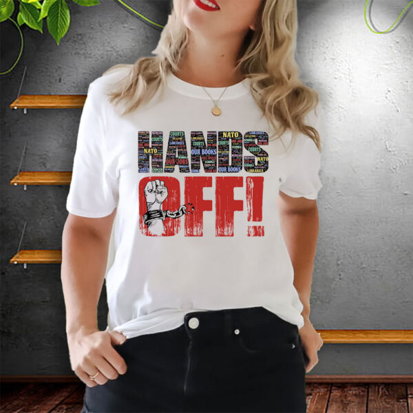 Hands Off Protest Anti Trump, Political Activism 2025 T-Shirt