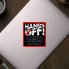 Hands Off Protest, Political Activism, Public Lands Medicare Social Security 2025 Sticker, Car Magnet