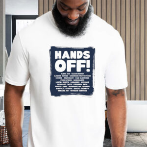 Hands Off Protest, Protect Medicare Social Security Jobs T-Shirt