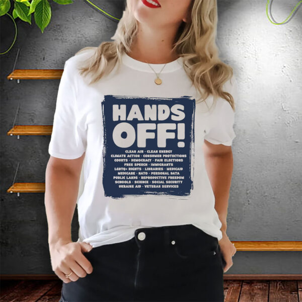 Hands Off Protest, Protect Medicare Social Security Jobs T-Shirt