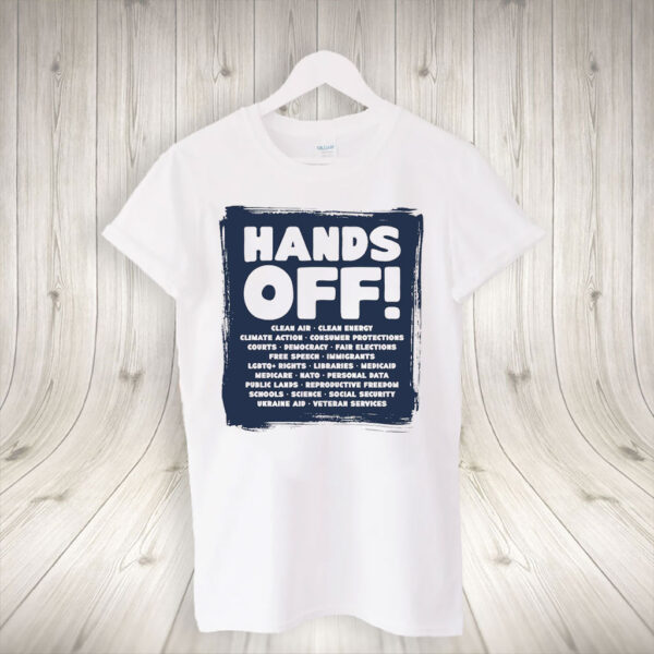 Hands Off Protest, Protect Medicare Social Security Jobs T-Shirt
