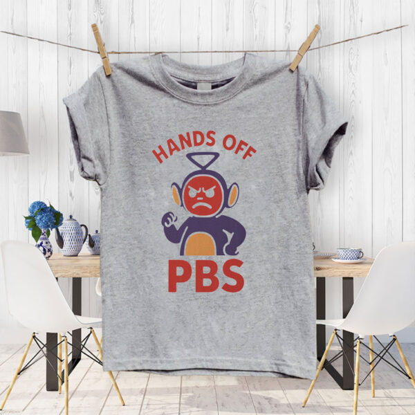 Hands Off Public Broadcasting - PBS T-Shirt