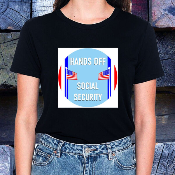 Hands Off Social Security Oversized T-Shirt