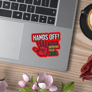 Hands Off Traore Burkina Faso Africa Ibrahim Traoré Sticker, Car Magnet