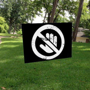 Hands Off Trump Protest Yard Signs