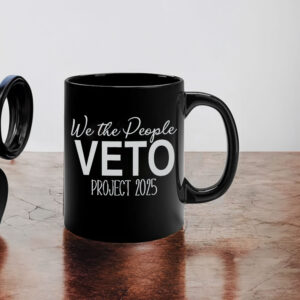 Hands Off We The People Veto Project 2025 Mug
