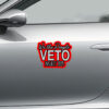 Hands Off We The People Veto Project 2025 Sticker, Car Magnet