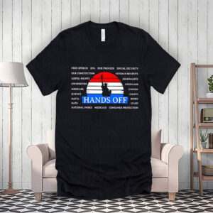 Hands off free speech EPA due process T-Shirt