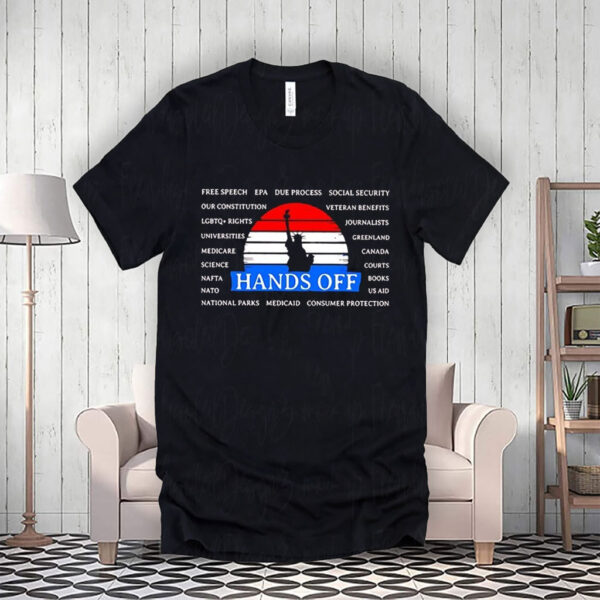 Hands off free speech EPA due process T-Shirt