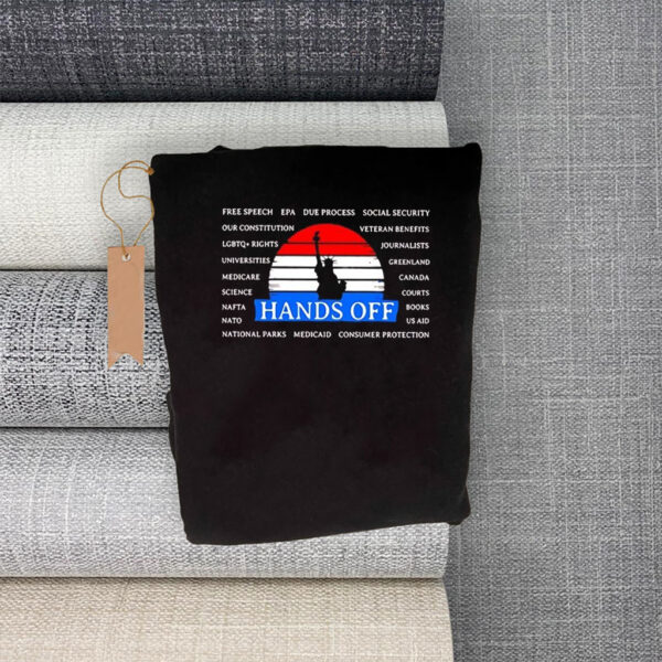 Hands off free speech EPA due process T-Shirt
