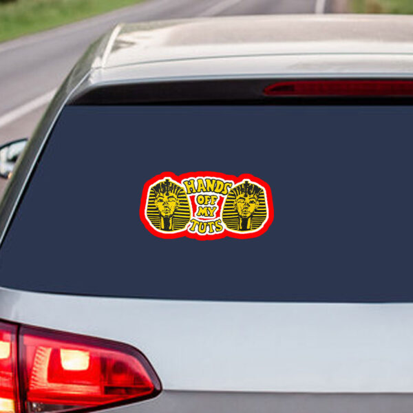 Hands off my Tuts 2025 Sticker, Car Magnet