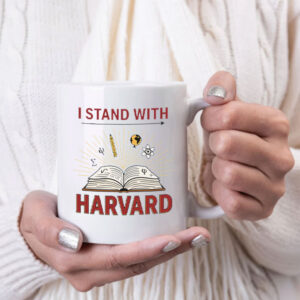 I Stand With Harvard - Anti Trump 2025 Mug